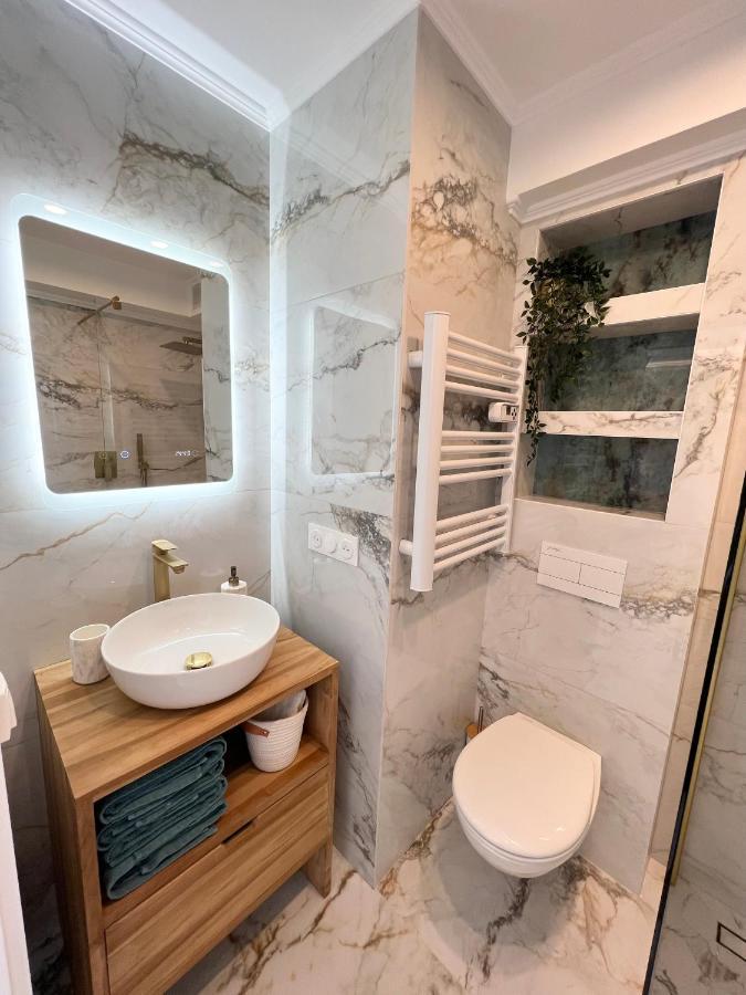 Luxueux Appartement - Vue Mer - Piscine - Free Parking - Monaco Cap-d'Ail Zewnętrze zdjęcie